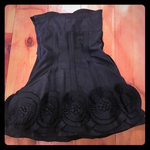 Basix pinwheel black dress